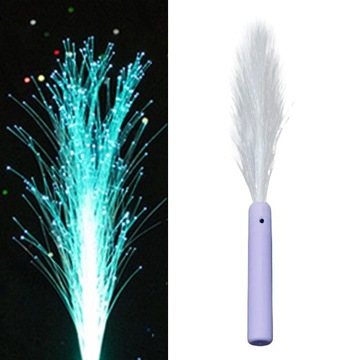 Светодиодные оптоволоконные кнуты освещают игрушки Rave