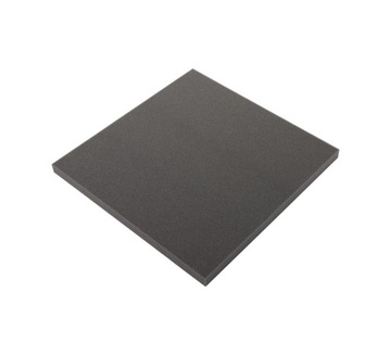 Panele akustyczne gładkie pianka wygłuszająca 25x25 3cm szare