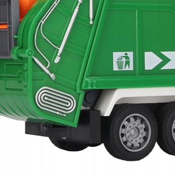 АВТОМОБИЛЬ БОЛЬШОЙ Мусоровоз СВЕТ ЗВУК ДИСТАНЦИОННЫЙ