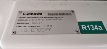 ХОЛОДИЛЬНАЯ КОМПЛЕКТ WEBASTO DIAVIA FRIGO 4000/10-R134a