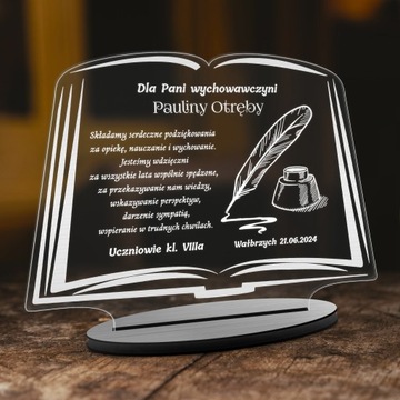 ПОДАРОК ​​УЧИТЕЛЮ НА КОНЕЦ УЧЕБНОГО ГОДА СТАТУЭТКА УЧИТЕЛЯ