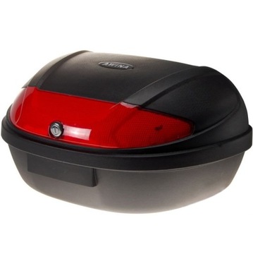 БАГАЖНИК 48L ШЛЕМ СКУТЕР МОТОЦИКЛ + Моноблок Мотор ПЛАСТИНА ДЛЯ 2 ШЛЕМОВ