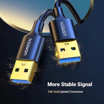 USB 3.0 A-A M-M AM-AM Super Speed ​​кабель 1м