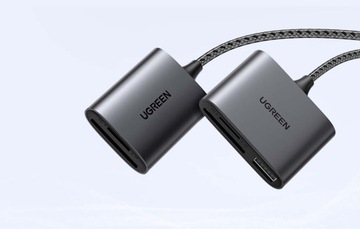 UGREEN Адаптер SD TF Устройство чтения карт памяти USB-C