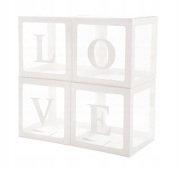 Коробки для воздушных шаров LOVE, украшения ДЕНЬ СВЯТОГО ВАЛЕНТИНА, до года
