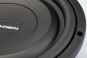 Сабвуфер GLADEN RS-X 10 SLIM D2 — среднеквадратическая мощность 300 Вт, 4 Ом, 10 дюймов, МОНТАЖ НА ПЛАСТИНЕ!