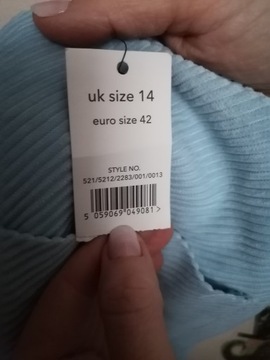 SPÓDNICZKA GEORGE 42 XL SZTRUKS