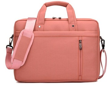 WROCŁAW Torba Burnur na laptopa 15,6 różowy