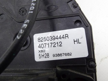 RENAULT TRAFIC III OPEL VIVARO B 14- ZÁMEK DVEŘE POSUVNÝCH LEVÝ + TÁHLO