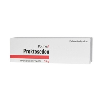 Maść na hemoroidy Polmex Proktosedon 15g
