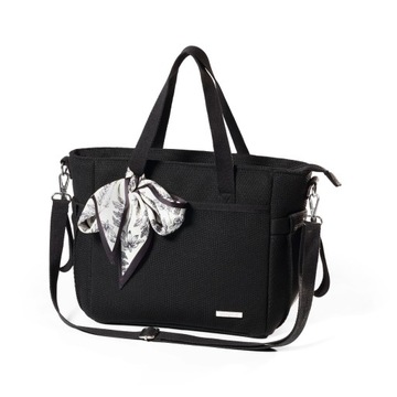 BABYONO TORBA CARMEN DLA MAMY SPACEROWA ORGANIZER DO WÓZKA CZARNA 1571/01
