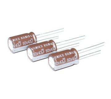 Audiofilski ELNA SILMIC II 47uF/50V - 3 sztuki (#145)