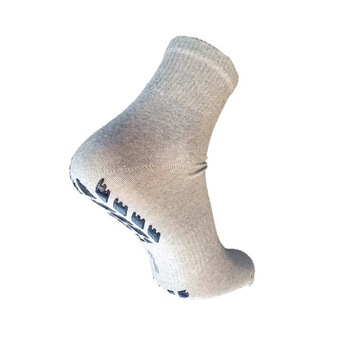 Skarpety Jump Fitness Abs Joga szary+czarny 44-46