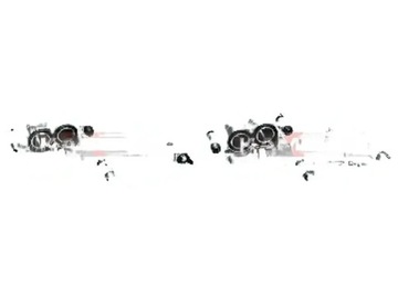 2X TŘMENY BRZDY KAMOKA PŘEDNÍ L+P DO CITROEN FIAT PEUGEOT BOXER