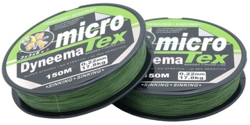 PLECIONKA NIEWIDOCZNA DYNEEMA 0,20mm 16 kg TONĄCA