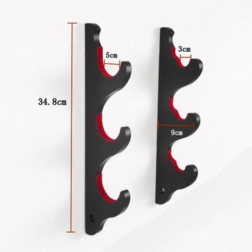 Держатель бейсбольной биты Простая установка 3-х уровневая бейсбольная бита