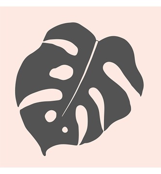 Stempel drewniany May & Berry - Liść palmowy