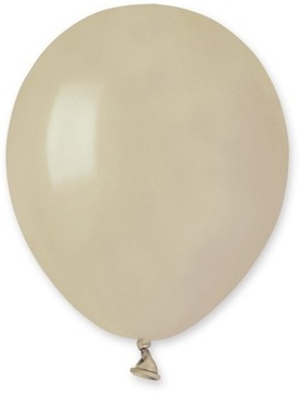 Balony Pastelowe Latte Kawowe Cafe Late Beżowe Kawa z Mlekiem 13 cm 100 szt