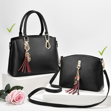 КОЖАНАЯ СУМКА ЖЕНСКАЯ СУМКА С РЕМЕНЕМ И РУЧКАМИ НА ПЛЕЧЕ 2в1