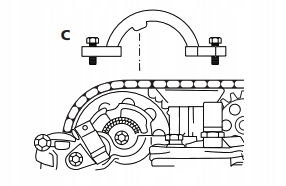 ПРИБОР ГРМ OPEL CORSA ASTRA 1.0 1.2 1.4 12V