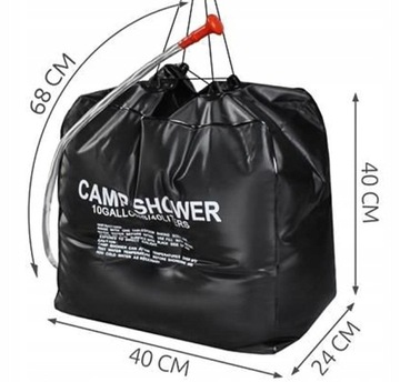 СОЛНЕЧНЫЙ ДУШ 40Л ТУРИСТИЧЕСКИЙ КЕМПИНГ ДЛЯ ЛЕСНОГО КЕМПИНГА