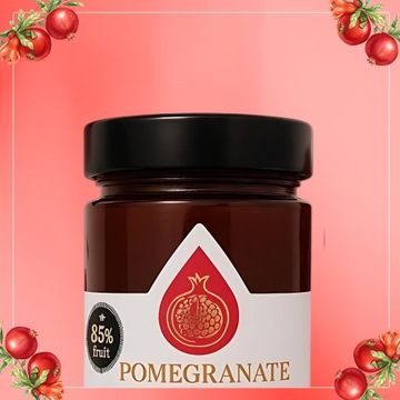 JAM JAM с гранатом 230G 85% в банке Офеллии Вкус греческой традиции