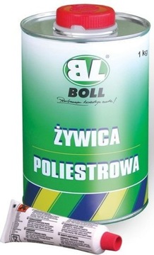 BOLL ŻYWICA POLIESTROWA ZESTAW NAPRAWCZY 1KG