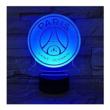 LAMPKA NOCNA 3D LED USB PSG Z PILOTEM