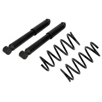 2× HART TLUMIČ T PANDA 03- PLYN 806609 + PRUŽINA ZAVĚŠENÍ ZADNÍ - FIAT 169
