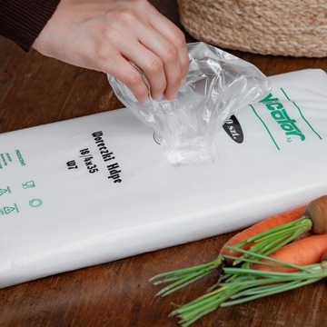 Пакеты для завтрака из фольги ПНД 18х4х35 STRONG, сертификат NICATOR