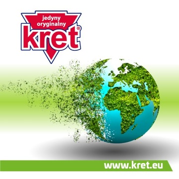 KRET BIO płyn żel do WC Toalet Wspiera Działanie Szamba Oczyszczalni 3x750