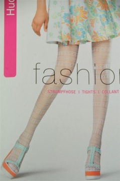 КРУЖЕВНЫЕ КОЛГОТКИ HUDSON CABARET LILA PINK L 42-44 -50%