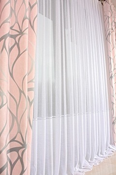 Длинные шторы Nature Flash, шторы по метрам