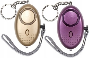 2SZT ALARM OSOBISTY 130dB GŁOŚNY MINI BRELOK