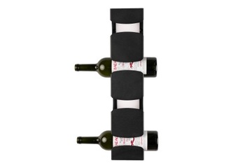 Вешалка WINE RACK на 4 бутылки, черный