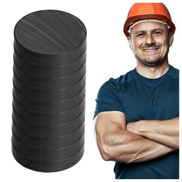 Сильные ферритовые магниты круглые магниты 30x3 мм 30/3 мм 10 шт.