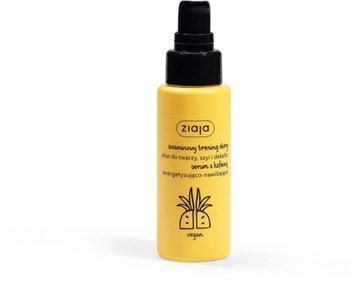 ZIAJA ananasowe serum twarz szyja z kofeiną 50ml