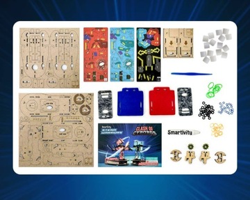 TECHNOLOGICZNE STARCIA - MECHANICZNE PUZZLE 3D SMARTIVITY