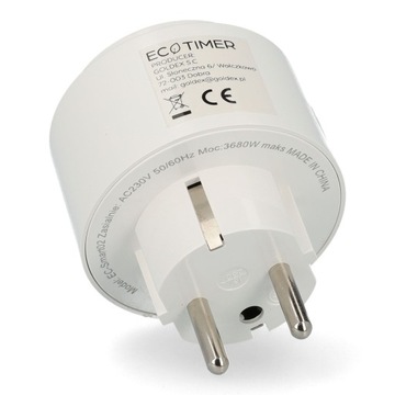 Умная Wi-Fi-розетка EC-SMART02