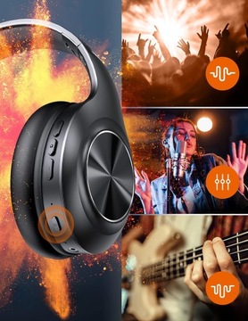 БЕСПРОВОДНЫЕ НАУШНИКИ BLUETOOTH ЧЕРНЫЕ TK-HS006 TECKNET