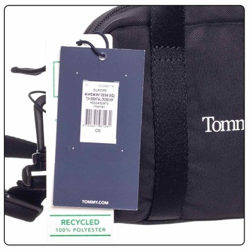 TOMMY HILFIGER MAŁA TOREBKA DAMSKA ESSENTIAL BLACK