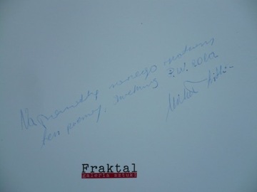 МИХАЛ ЛИТКИВ - АВТОГРАФ