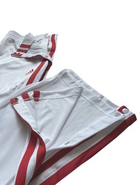 БОЛЬШИЕ МУЖСКИЕ СПОРТИВНЫЕ БРЮКИ ADIDAS ДЛЯ ТРЕНИРОВКИ, БЕЛЫЕ 3XLT