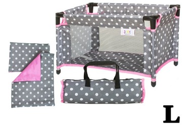 БОЛЬШАЯ КРОВАТЬ КУКЛИЧНАЯ КРОВАТЬ ПОСТАЛЬНОЕ ПРИНАДЛЕЖНОСТИ DORIS BAG