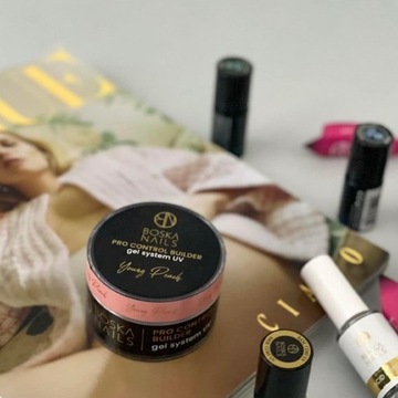 Boska Nails 15мл Строительный гель Молодой персик