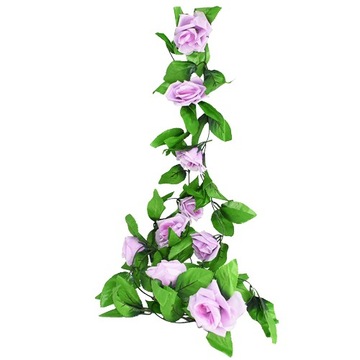 РОЗОВАЯ ГАРЛАНДИЯ OVERENDING CLIMB искусственные цветы