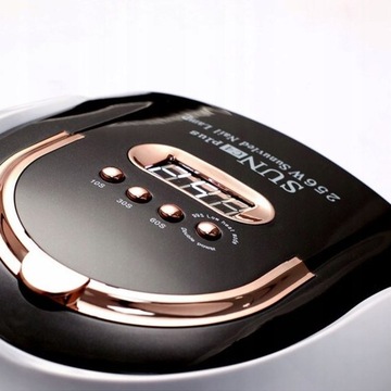 Двойная светодиодная УФ-лампа для ногтей Sun C4 Plus/Q4 256 Вт, белая