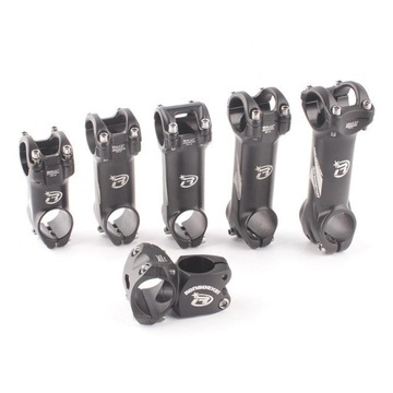 Wspornik roweru górskiego 31,8 mm, krótki zacisk kierownicy