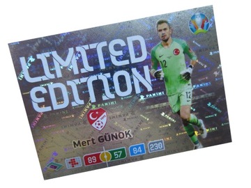 PANINI EURO 2020 KARTY PIŁKARSKIE LIMITED GUNOK