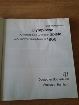 OLIMPIADA 1968 IGRZYSKA OLIMPIJSKIE ALBUM
